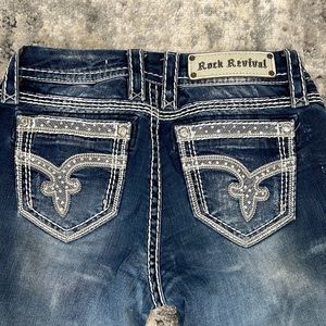 Rock Revival - Sherry Mid-Rise Boot - Size 26 Hemmed to a 28” length